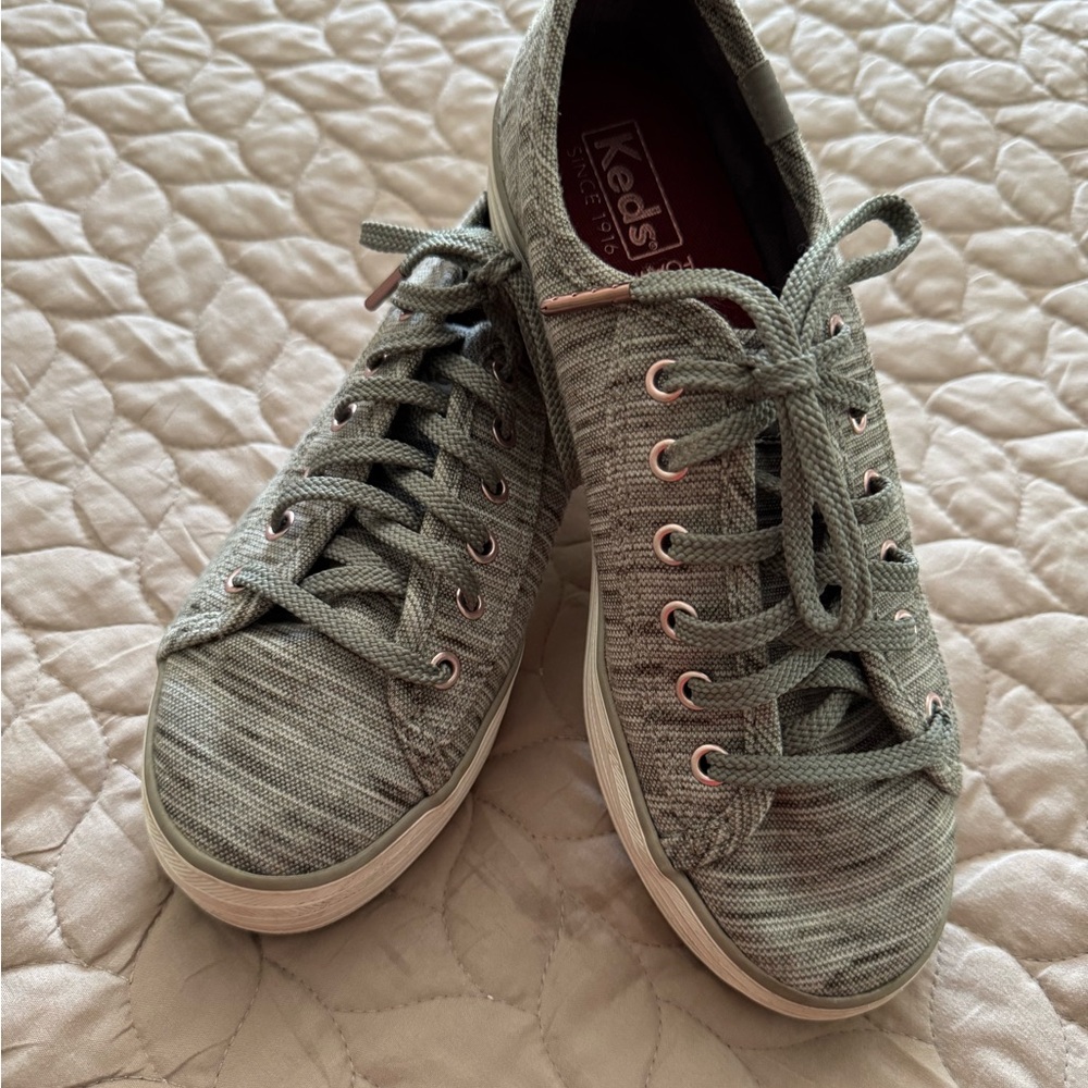 Keds Women's Textured Gray Sneakers
